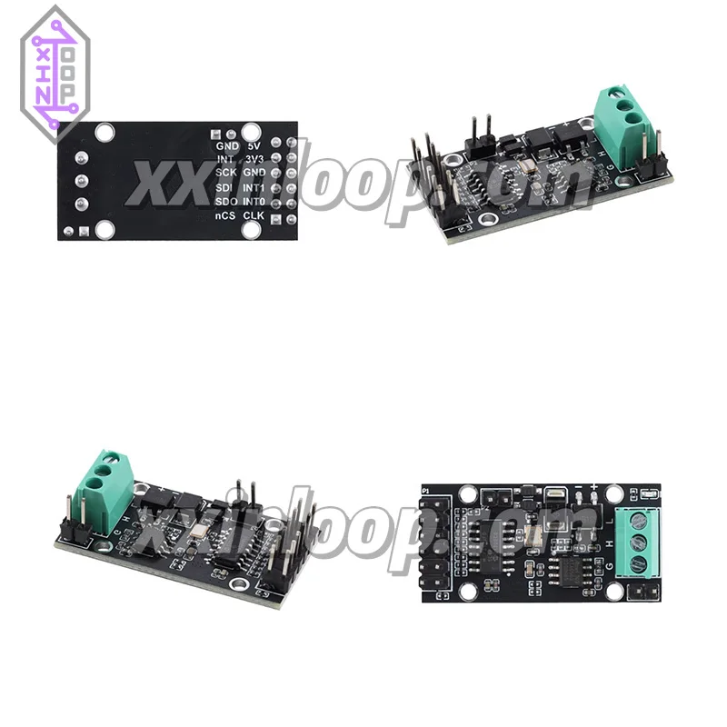 MCP2518FD Модуль контроллера SPI-CAN FD Высокоскоростной 8 Мбит/с Гибкий интерфейс частоты данных CAN