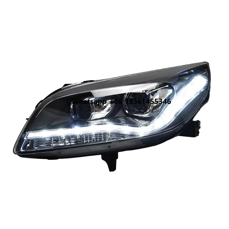 

for Malibu 2012-2014 LED Car Front Lamps Assembly Upgrade High Quality Dual Projector Lens Accessories Auto Headlights