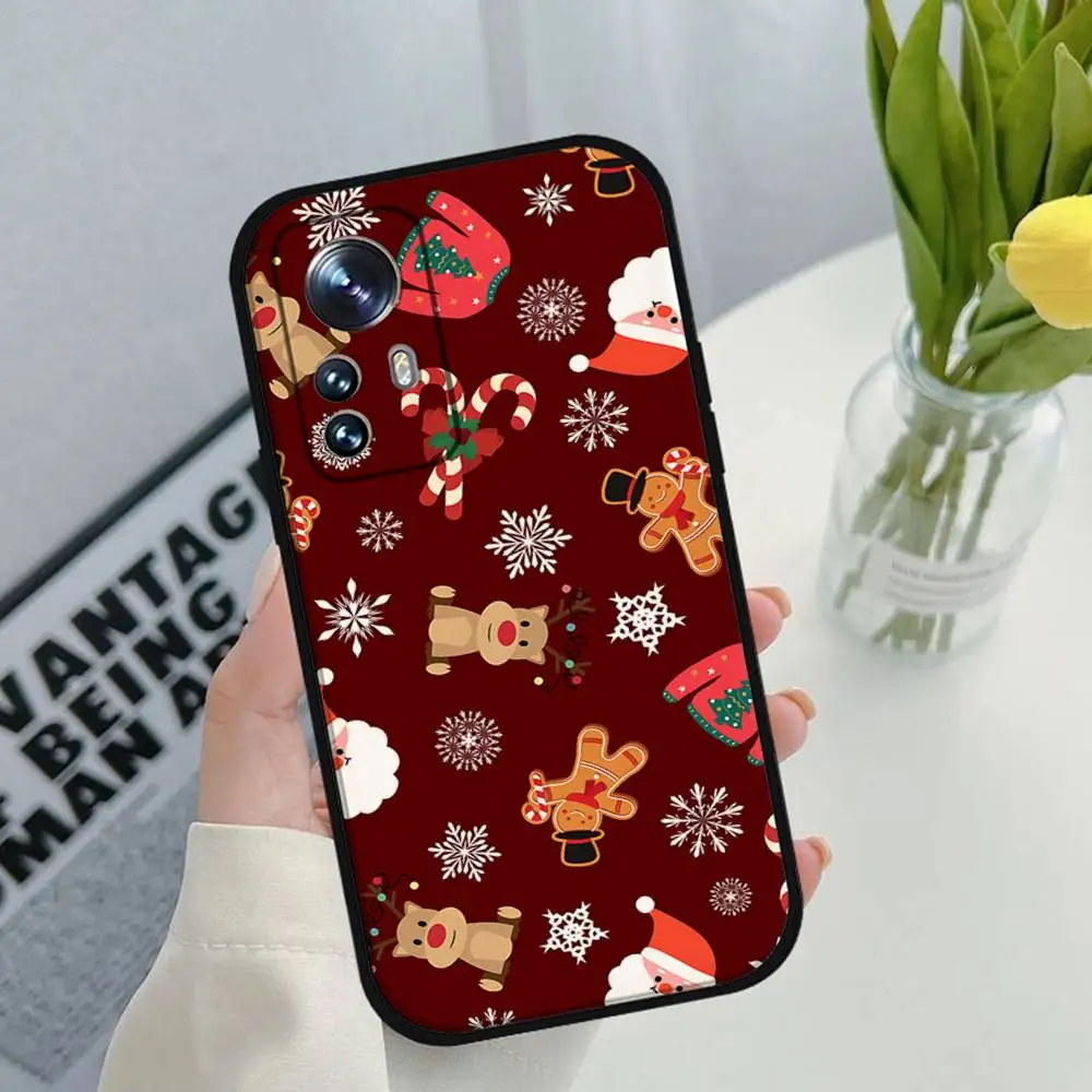 الزواج عيد الميلاد قضية الهاتف ل Xiaomi Redmi 13 12 13 12C 14C Redmi ملاحظة 14 13 12 برو زائد 12S 11S 11 10S غطاء ناعم #2