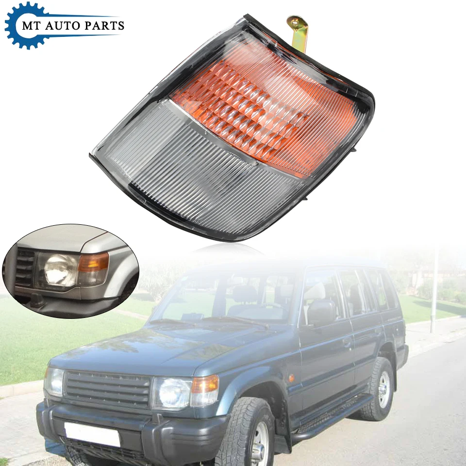 

MTAP For Mitsubishi Pajero Montero V31 V32 V33 V43 1993 1994 1995 1996 Car Accessories Front Corner Light Turn Signal Lamp