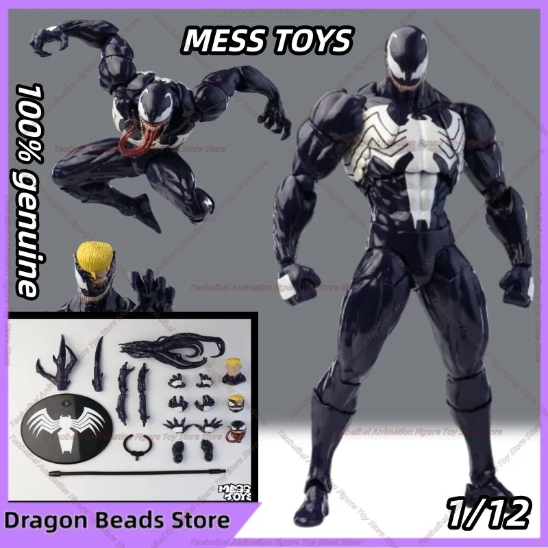 

MESS TOYS-VENOM Symbiote Anime Characters 1/12 High Quality Action Figure Model Toy Collection Gift