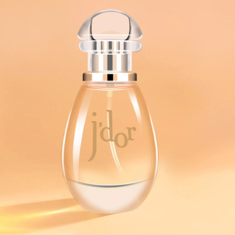 Profumo da donna elegante da 50 ml Profumo femminile delicato a lunga durata Fragranza floreale fresca Dolce romantico Uso quotidiano Regalo portatile