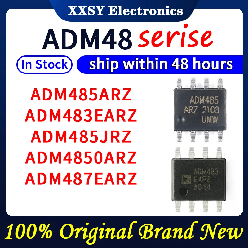 ADM485ARZ ADM483EARZ ADM485JRZ ADM4850ARZ ADM487EARZ متوفر 100% أصلي وجديد