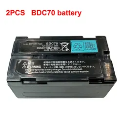 2 szt. Baterii BDC70 do Sokk CX/RX-350 OS/ES do najwyższej tachimetr 7.2V 5240mAh akumulator litowo-jonowy