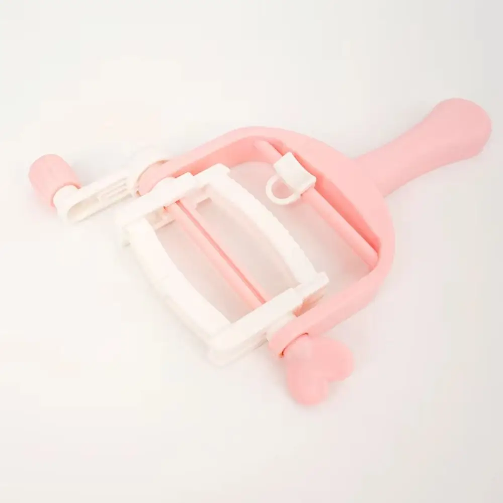 Mini Mini Ball Braider Tassel Maker Hand Operated ABS Hand-cranked Pom-pom Maker DIY Craft Handmade Wool Ball Maker Yarn Weaving