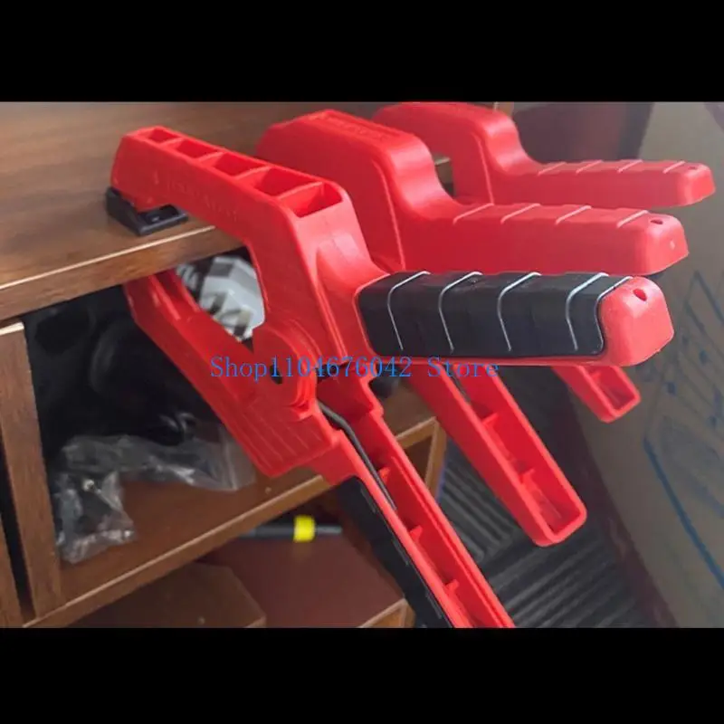 5asd مشبك زنبركي عملي قوي من النوع A أداة بلاستيكية متينة لأعمال النجارة #2