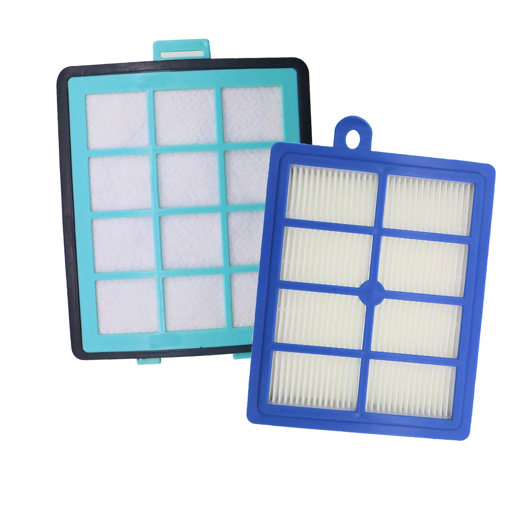 1 Inlet HEPA + 1 Filter For Philips FC8760 FC8761 FC8764 FC8766 FC8767 FC9 Vacuum Cleaner Accessories