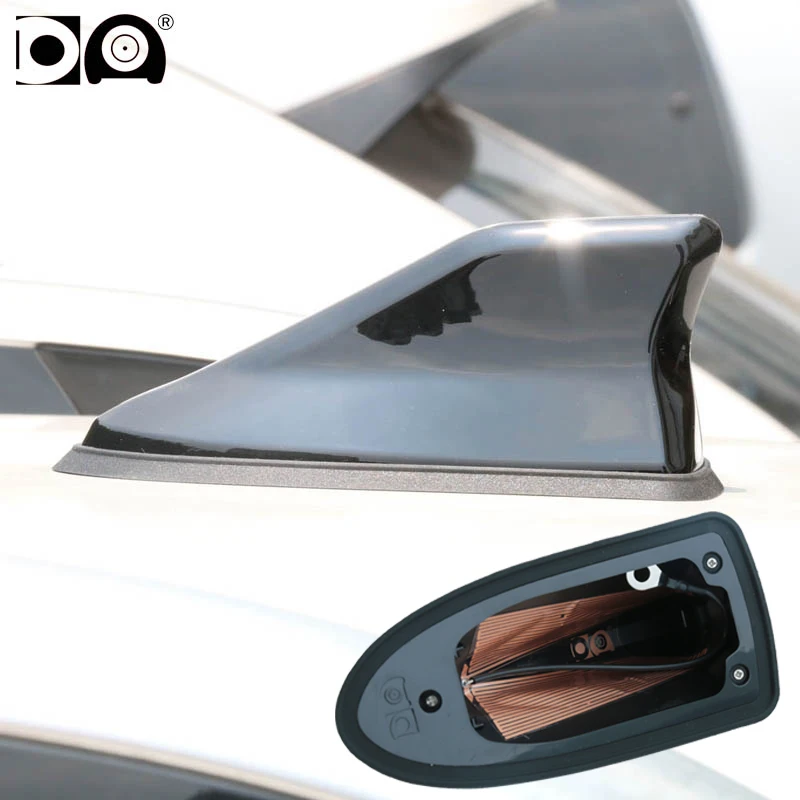 Universal Waterproof Shark Fin Antenna Special Auto Car Radio Aerials Stronger Signal Piano Paint For Kia Sorento