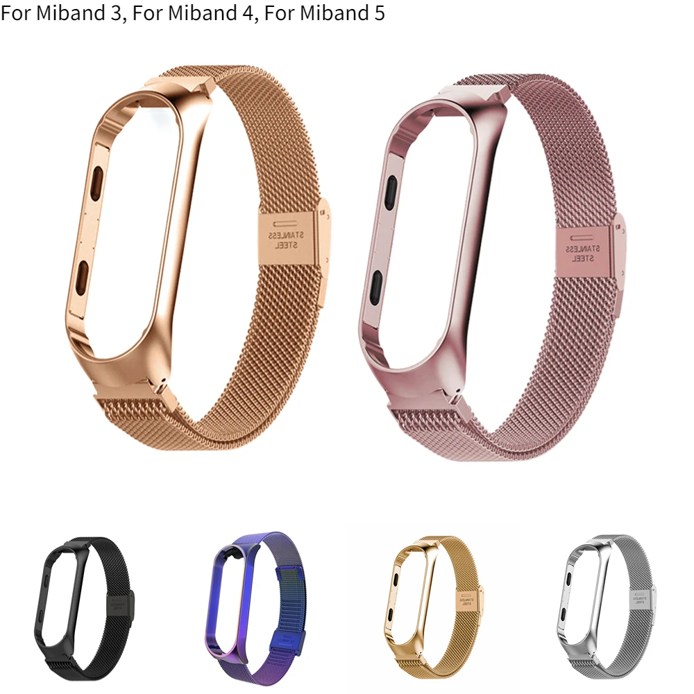 Smart Wristwatch Strap For Mi Band 3 LED Watchband For Mi Band 4 Fashion Bracelet Strap For Digital Sport Watches Accessories