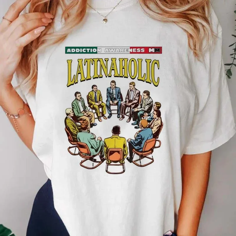 

Футболки в стиле ретро с изображением латиноамериканской девушки, модная летняя повседневная женская одежда, удобные уличные Топы