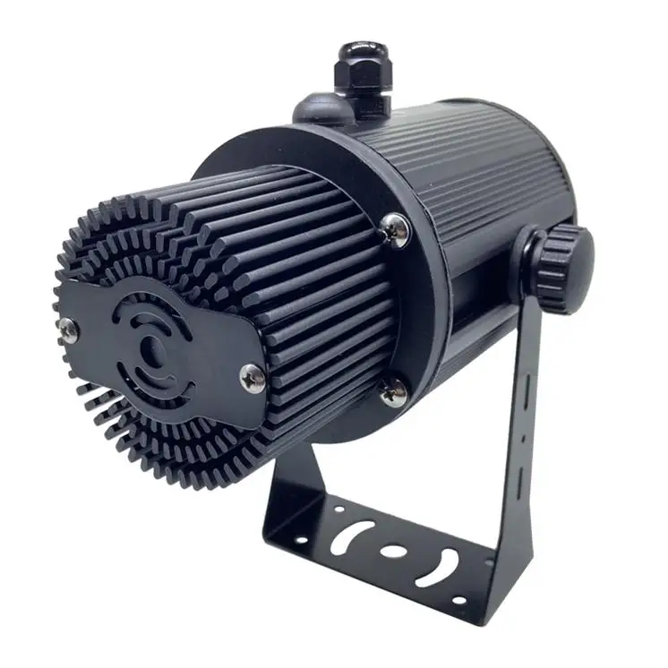 Coffee Shop Decor Light Custom Logo Advertising Lights 60W Led Projector Light On Floor Wall Sign For Business Shop Stores