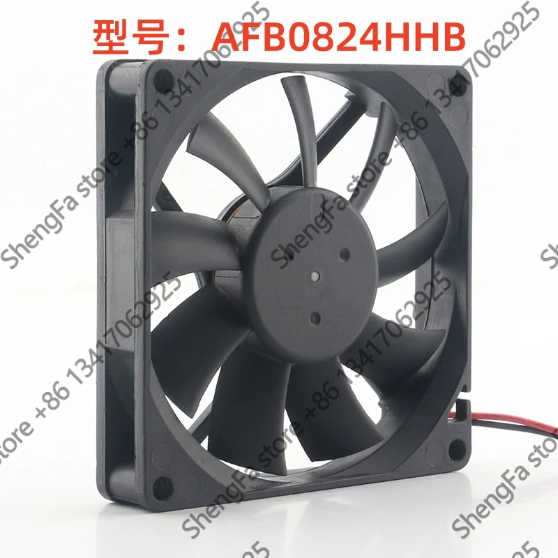Original Delta DC 24V 0.15A AC EC 8015 8CM 80X80X15MM inverter High speed large air volume Double ball AFB0824HHB cooling fan