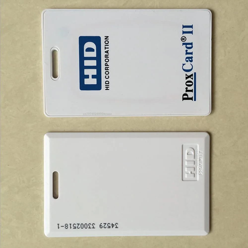 Imagem -04 - Hid Espessura Hard Clamshell Security Card Hid Proxcard ii Proximity Access Control Card 125khz 26 Bit