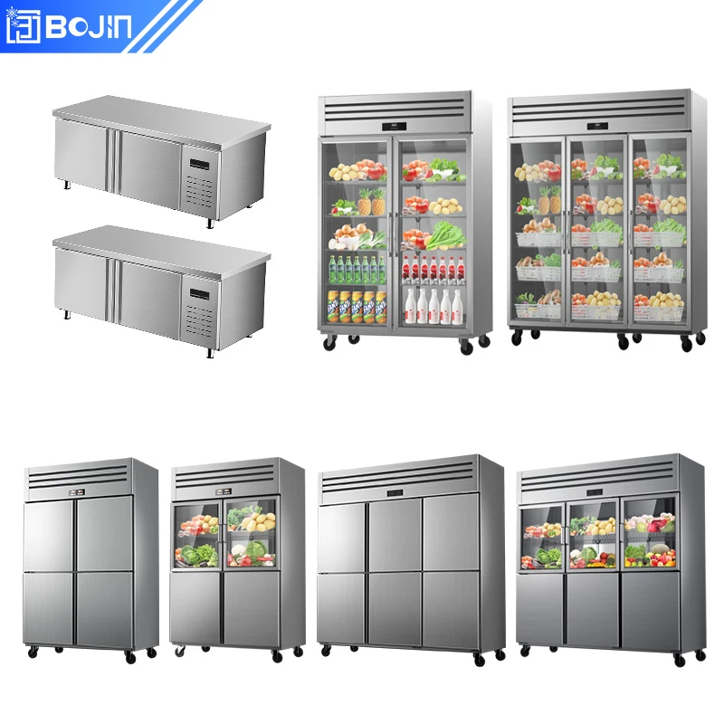 ثلاجة فريزر ذات أربعة أبواب تحكم ذكي مع ثلاجة فريزر بقفل نضارة دقيقة