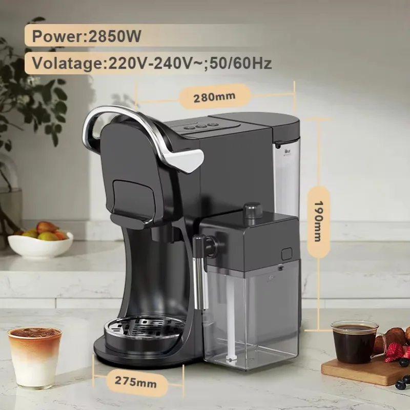 

Cafetiere Express Cafe Electric Multi Coffee Machine with Milk Tank