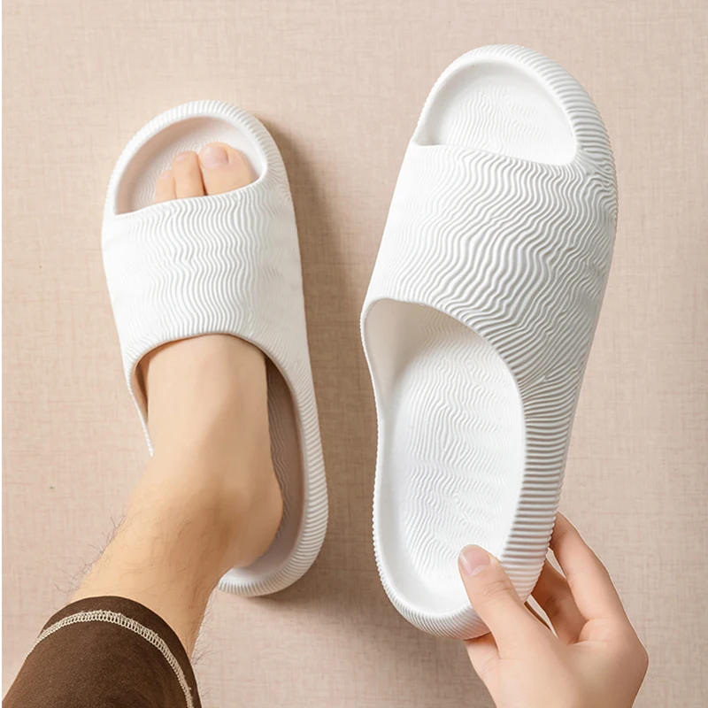 Eva Sole Soft Summer Women Slippers Women's Comfortable Light Indoor House Couple Slippers Woman Simple Slip On Slides Sandals