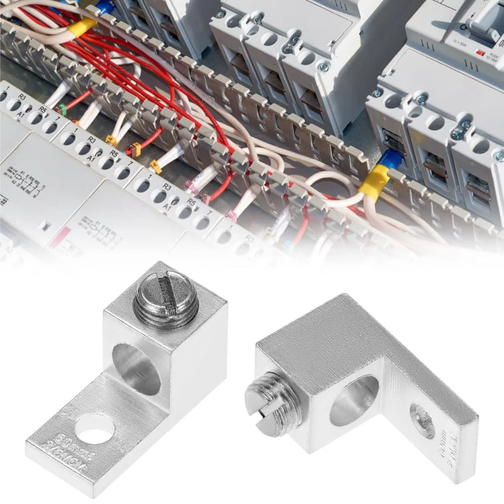 Electrical Connector Silver Single-Pole Terminal Tin-plated Finish Multi-wire Compatibility Precision Machining