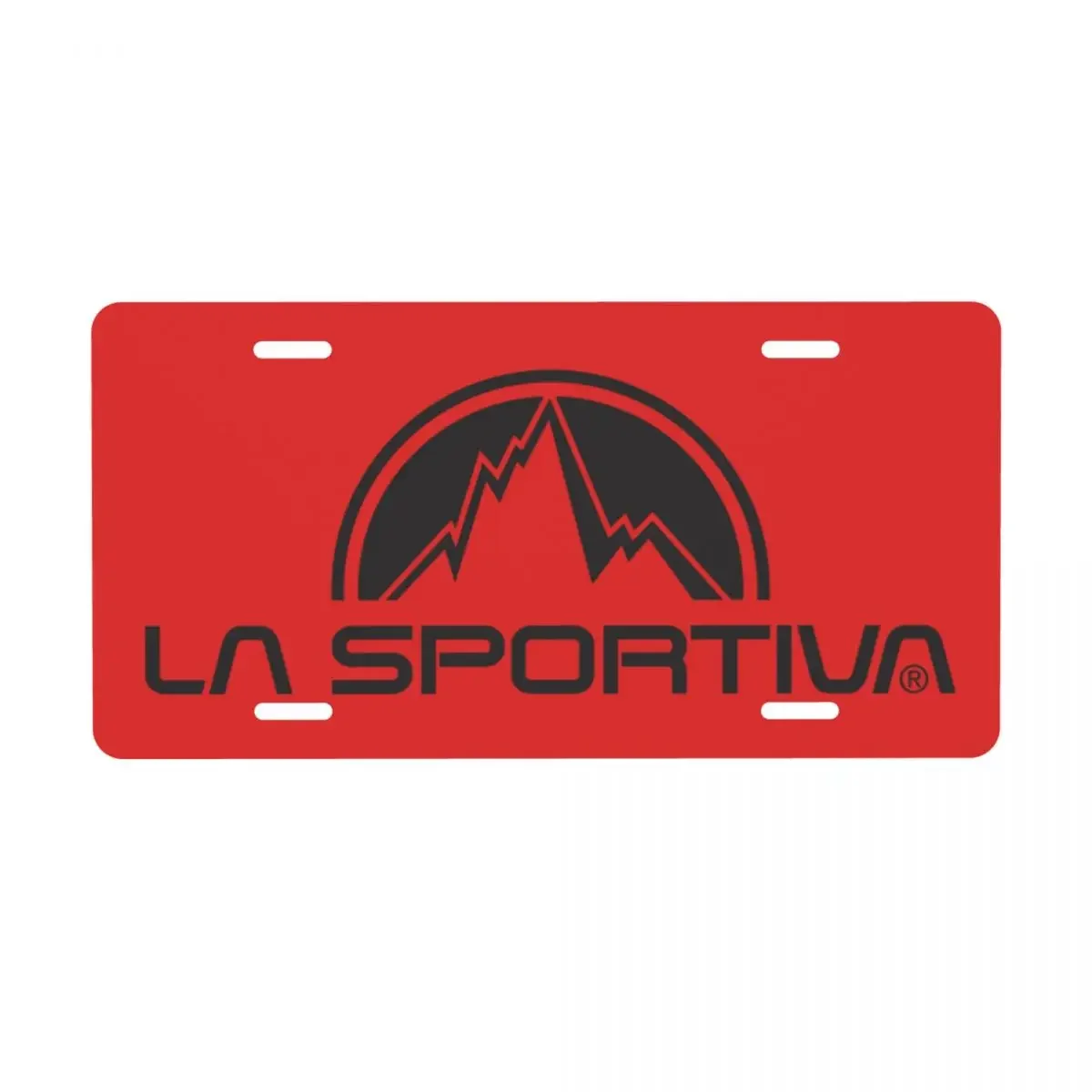 La Sportiva Logo License Plate Cover Vanity Tag Personalized Climbing Decorative Car Front License Plate 6x12 Inch