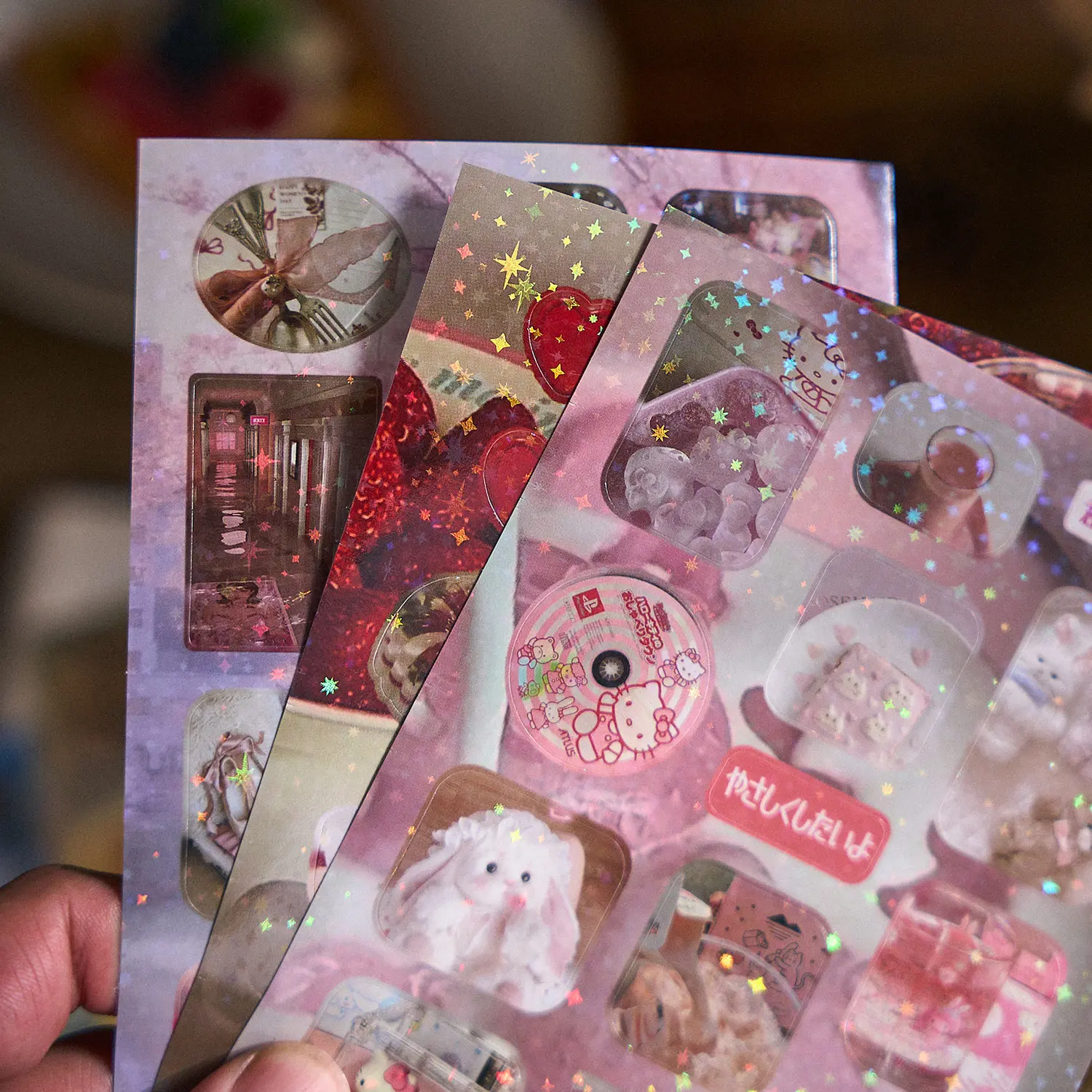 Retro Sticker Book, Time Grocery Store Series, Ancient Elements Handbook, DIY Decoration, Gourmet Food, Various Material Stickers