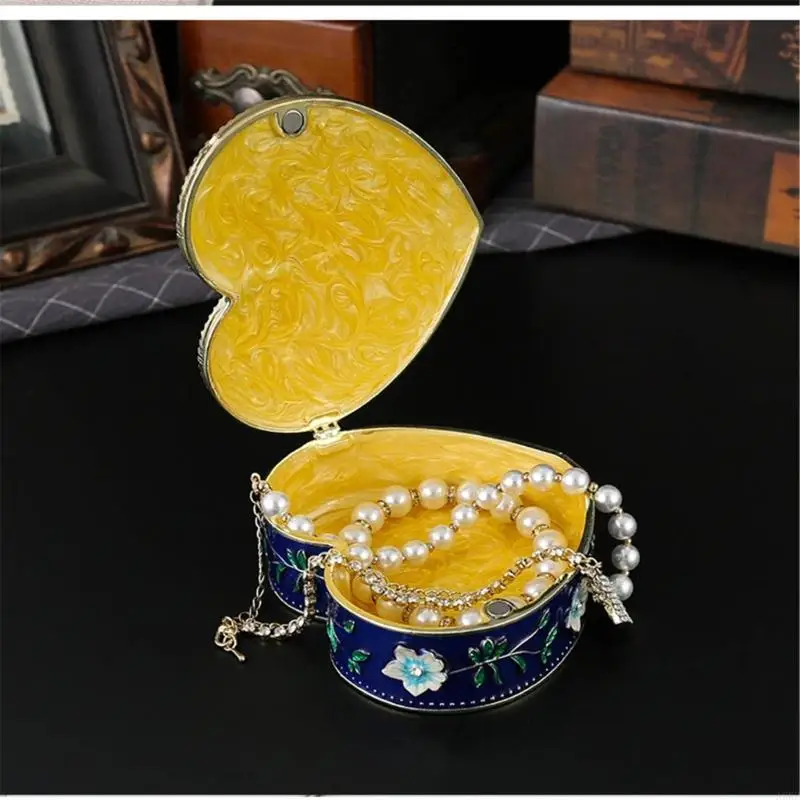

Heart Shaped Jewelry Holder for Necklaces Earrings Rings Storage