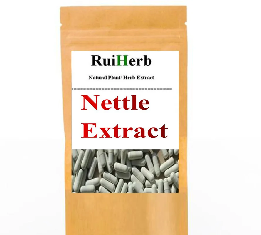 1Pack 120pcs, Nettle Extract Powder Capsule