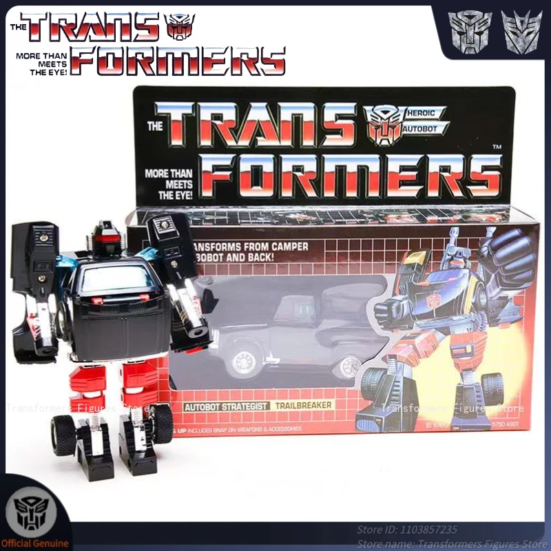 

In Stock Transformer Original Replica G1-Trailbreaker Ko Movie Cartoon Action Figure Anime Movable Robot Model Studio Toys Gifts