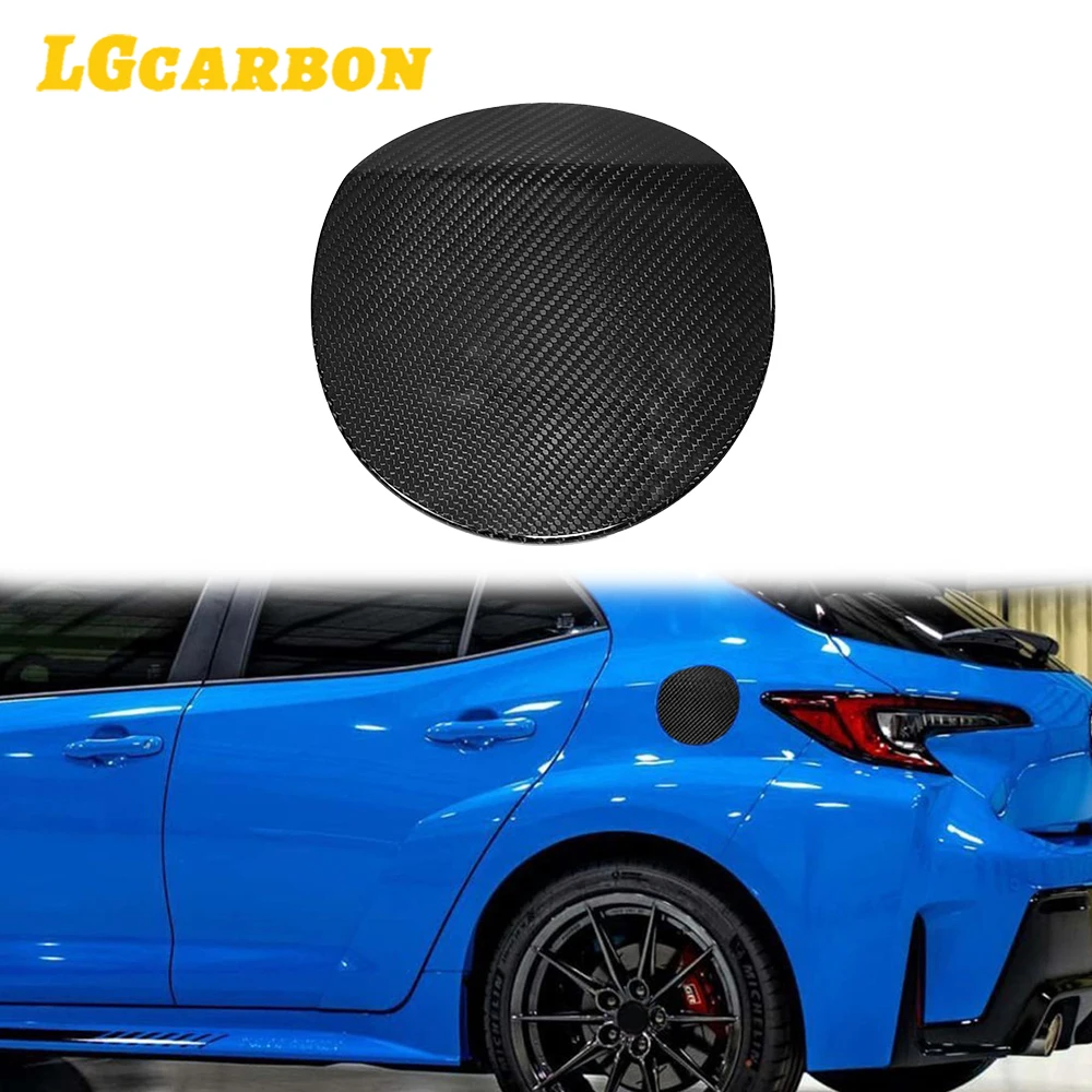 LGCarbon Car Exterior Door Handle Cover + Quarter Window Cover + Fuel Tank Cap Trim For Toyota Corolla  GR 2023-25