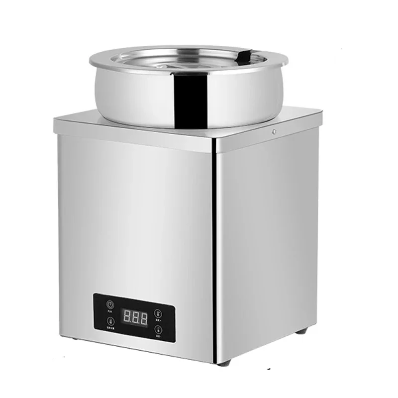 7L Pearl Tapioca Flour Thermal Insulation Pot 220V/600W Electronic Soup Pot Stainless Steel Milk Warmer Pearl Pot