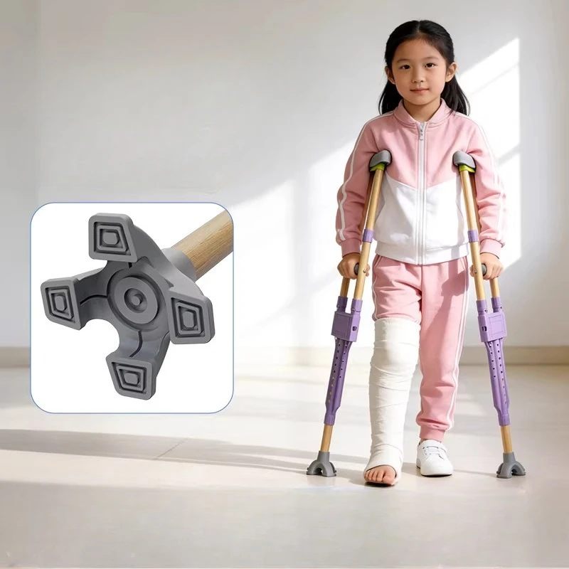 

Регулируемые по высоте подмышечные костыли из алюминиевого сплава, трости для детей, опоры для ходьбы, средства для поддержки при ходьбе