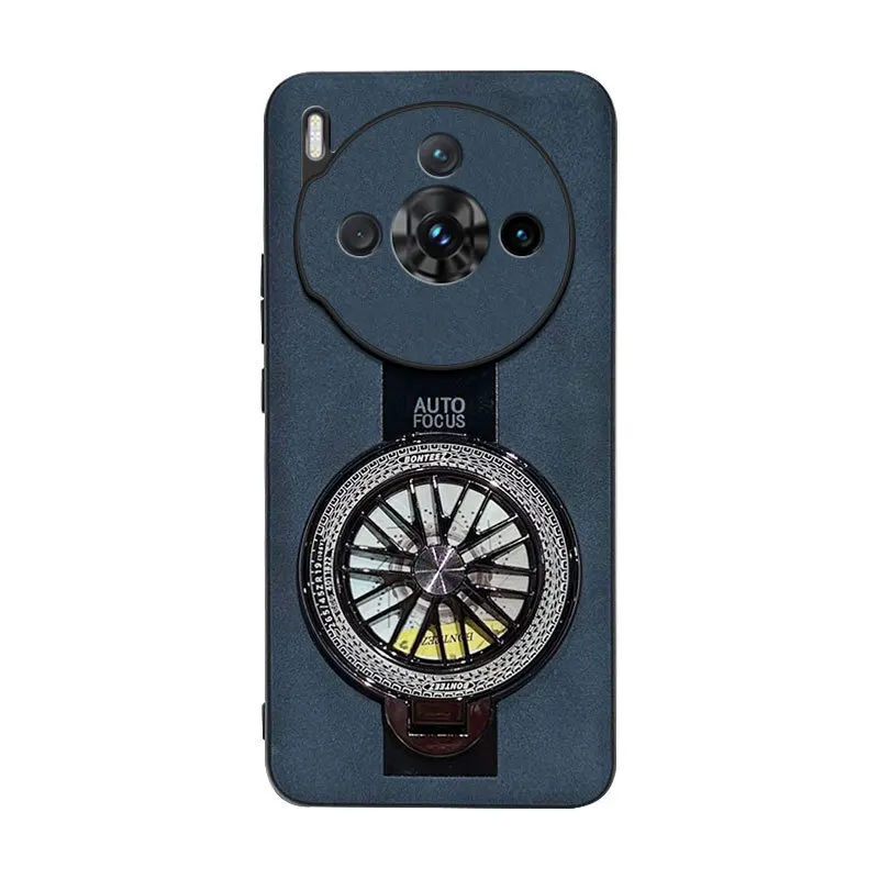 ل Nubia z60s pro z70s الترا حافظة حامل حلقة مغناطيسية فاخرة سيليكون جلد الغنم شبكي Pu قسط غطاء مقاوم للصدمات #5