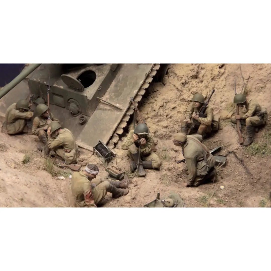 

1/35 фигурка модели из смолы GK, несобранный и Неокрашенный комплект