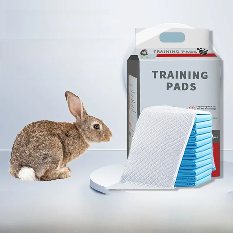 

Disposable Rabbit Urine Pad Odor Elimir Pet Rabbit Diaper Cage Liner Pad Urine Proof Rabbit Supplies Training Pads