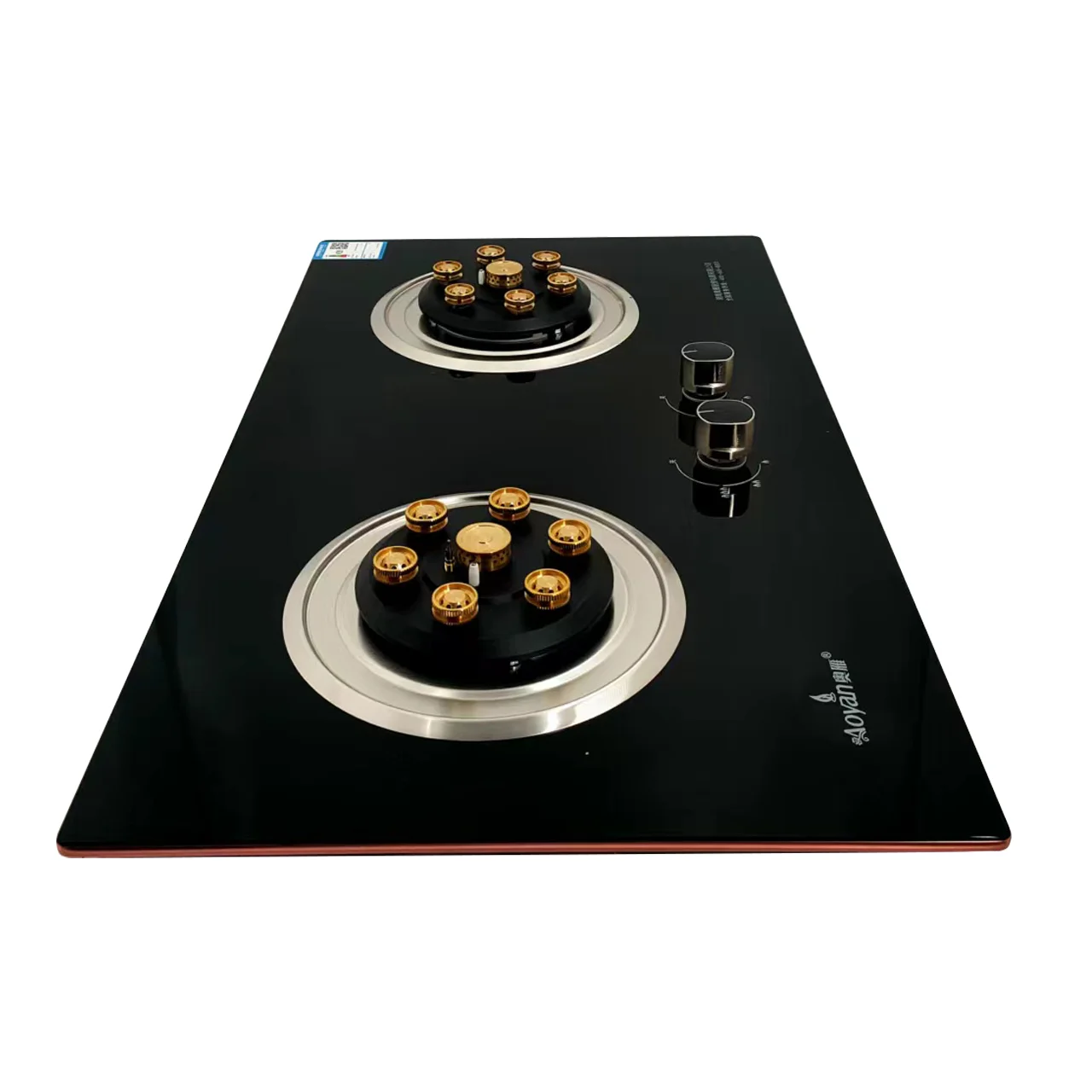 الجملة الزجاج المقسى موقد غاز مقاوم للانفجار أجهزة المطبخ