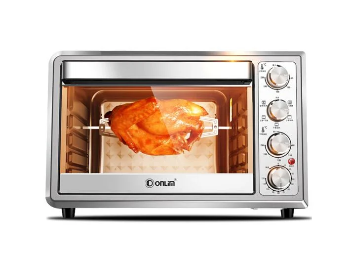 

Donlim household electric oven Donlim electric oven home baking oven independent temperature rotation grill oven 38L