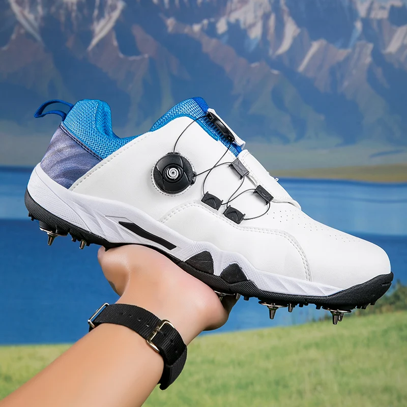 

New Style Couple Baseball Shoes Non Slip Outdoor Spiked Sneakers Comfortable Softball Training Shoes Low Top Outdoor Sneakers