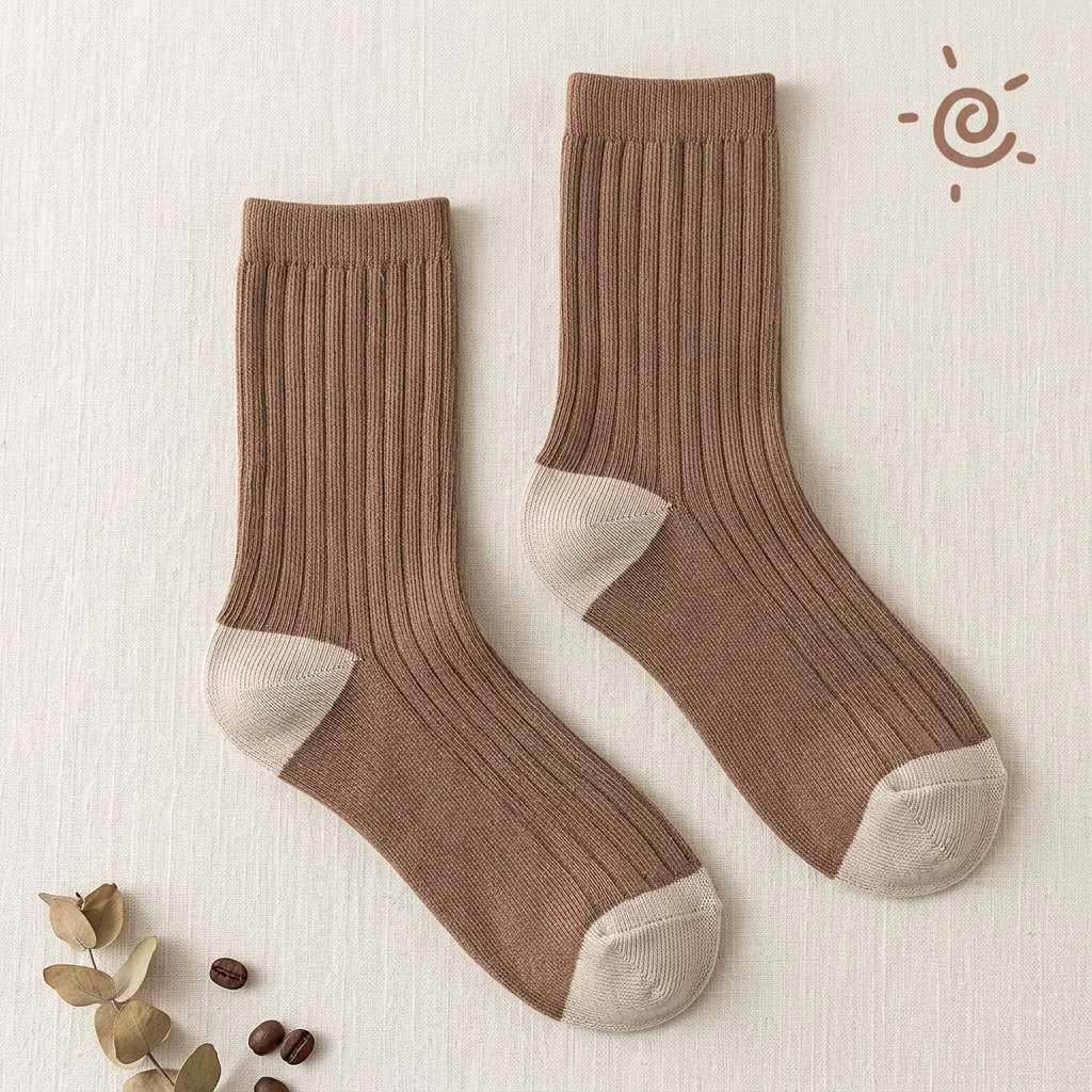 5 Pairs Boys Mid-Calf Socks, F - огляд і ціна Street Fashion For Boy