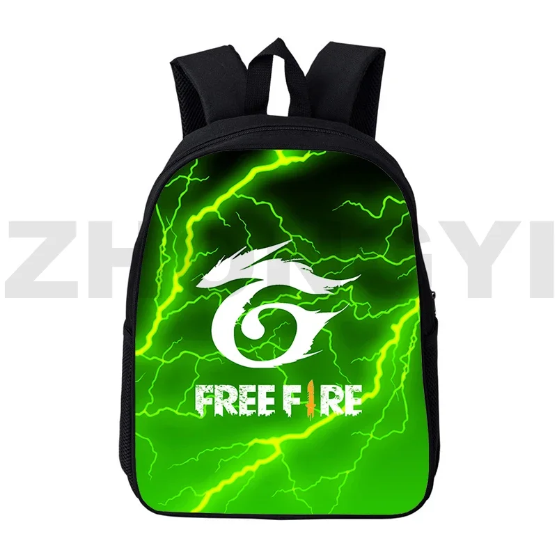 3D Free Fire Garena Backpack Women Teenagers Anime Free Fire School Bag 12/16 Inch Bookbag Children Men Laptop Travel Mochila