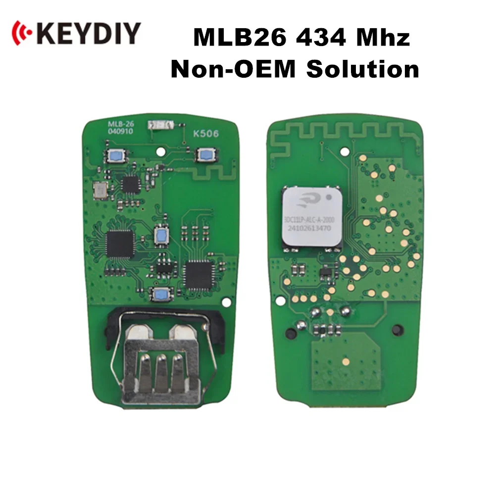 KEYDIY MLB26 434 Mhz (Non-OEM Solution) MLB 3 Buttons Universal Smart Remote PCB Board