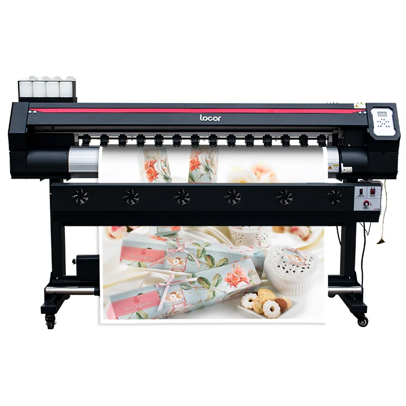 Wide Format Eco Solvent Sublimation Inkjet Printer Large 1.6m 1.8m Indoor Outdoor Advertisement Best Motor Paper Printer