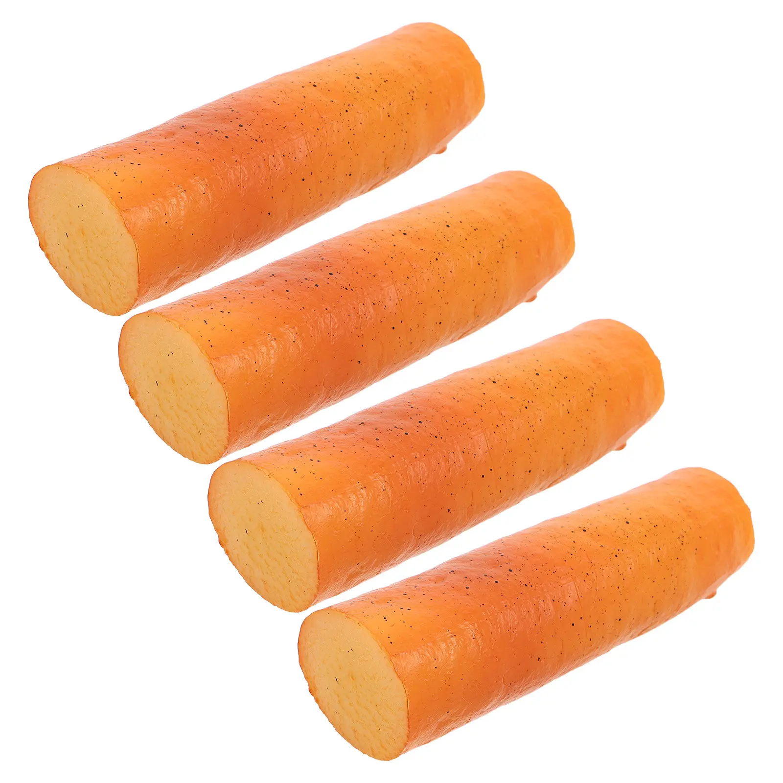 

4Pcs Fake Chinese Food Models for Kids Pretend Play Realistic Decorative Vegetables in Retail Window Or Photo Shoots