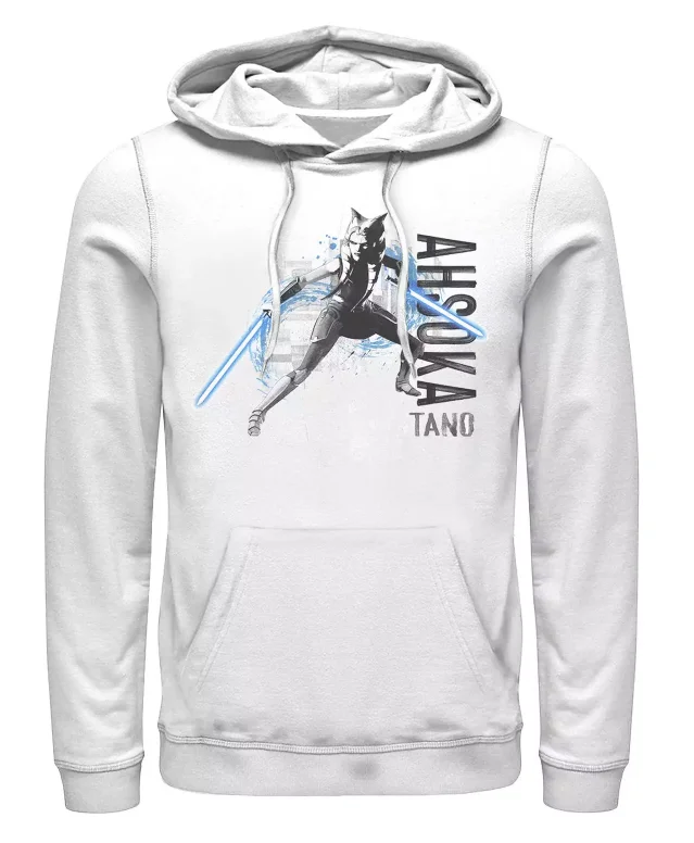 

Официальный персонаж с принтом «Звездные войны», осенние и зимние мужские и женские толстовки, повседневная одежда, флисовые толстовки из чистого хлопка