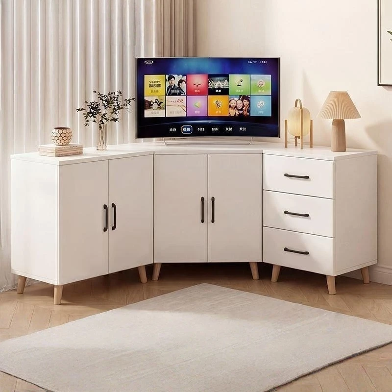 Corner Multifunctional Triangle TV Creative Storage Cabinet