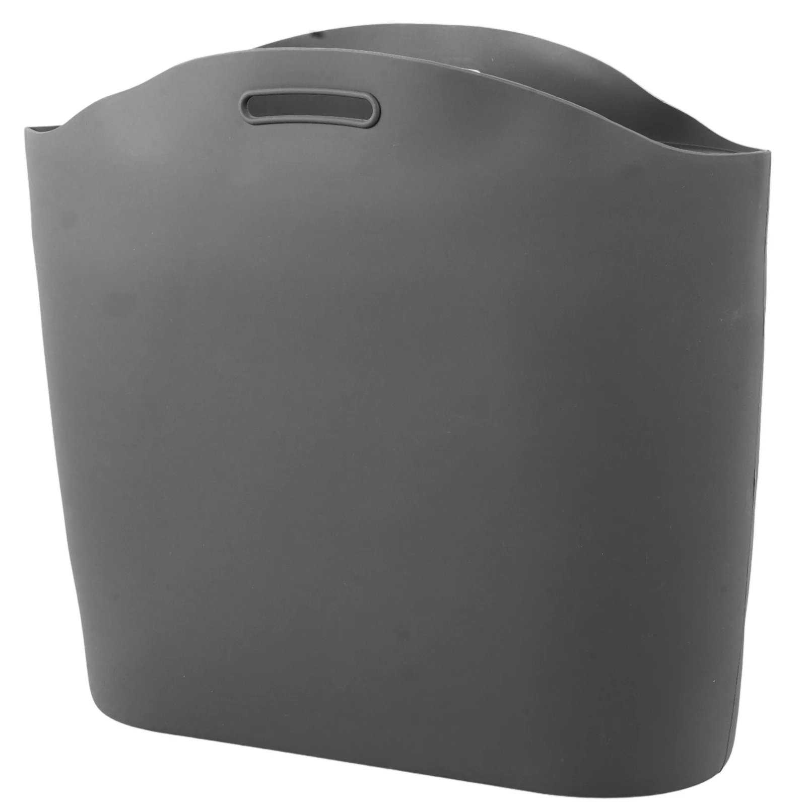 

Car Hanging Trash Can Organizer Smooth Sturdy Silicone Material Space Saving Waste Bag for Vehicle Interior Cleanliness