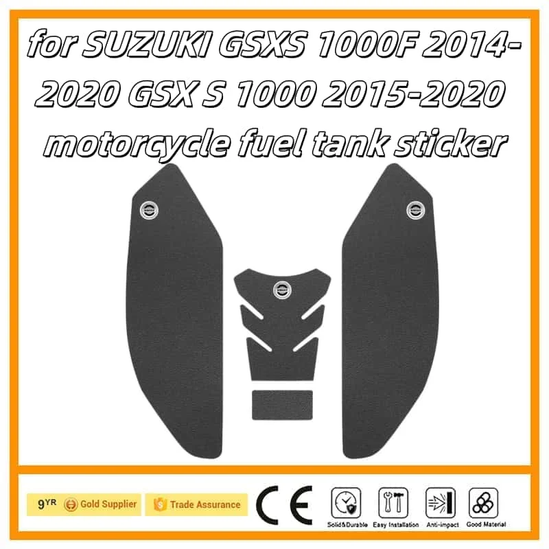 

Наклейка на мотоцикл, нескользящий бак, тяговая боковая накладка, защитная наклейка для SUZUKI GSXS 1000F 2014-2020 GSX S 1000 2015-2020