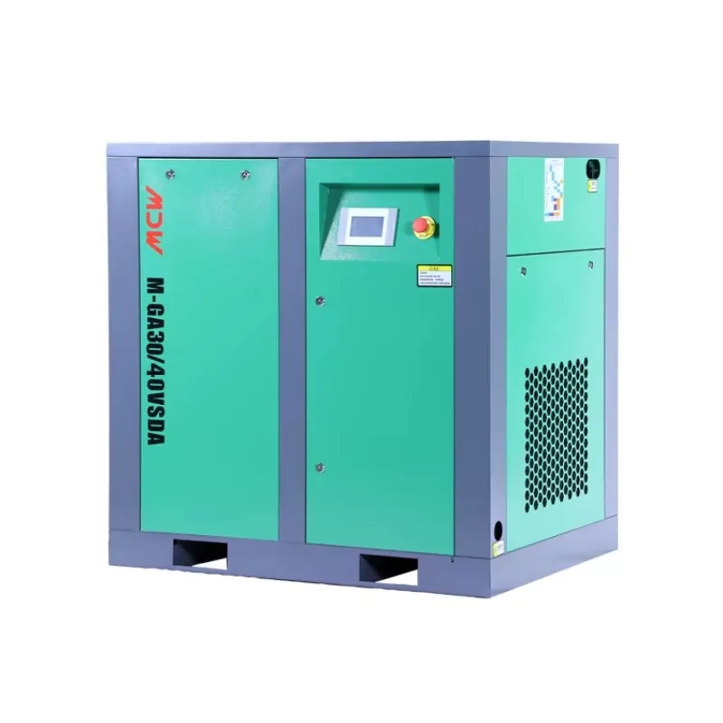 Energy Conservation 30KW/40HP 220V/50Hz Permanent Magnet Screw Air Compressor CE ISO9001 IE3 Food and Beverage Heavy Industry