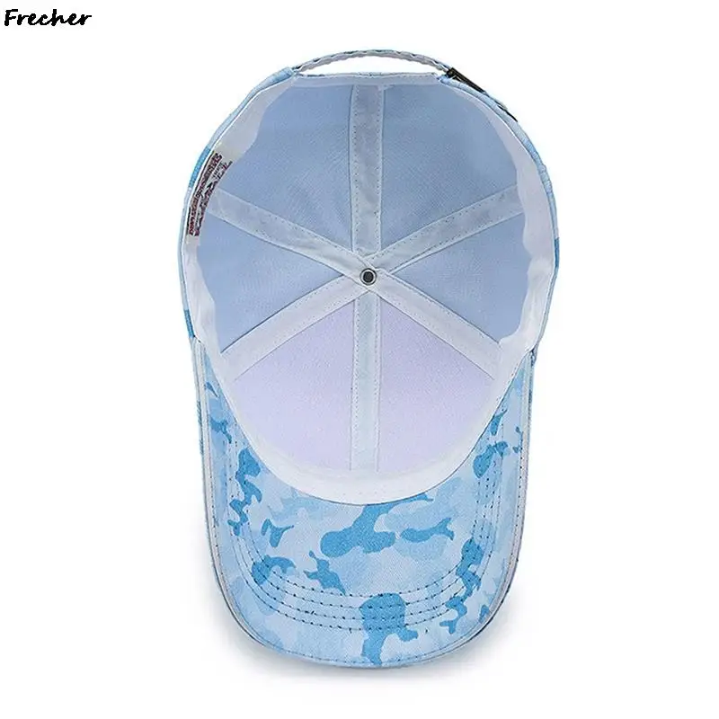 Summer Camouflage Baseball Cap 2024 New Outdoor Sports Golf Caps Adjustable Buckle Tennis Hat Breathable comfortable Casquette 