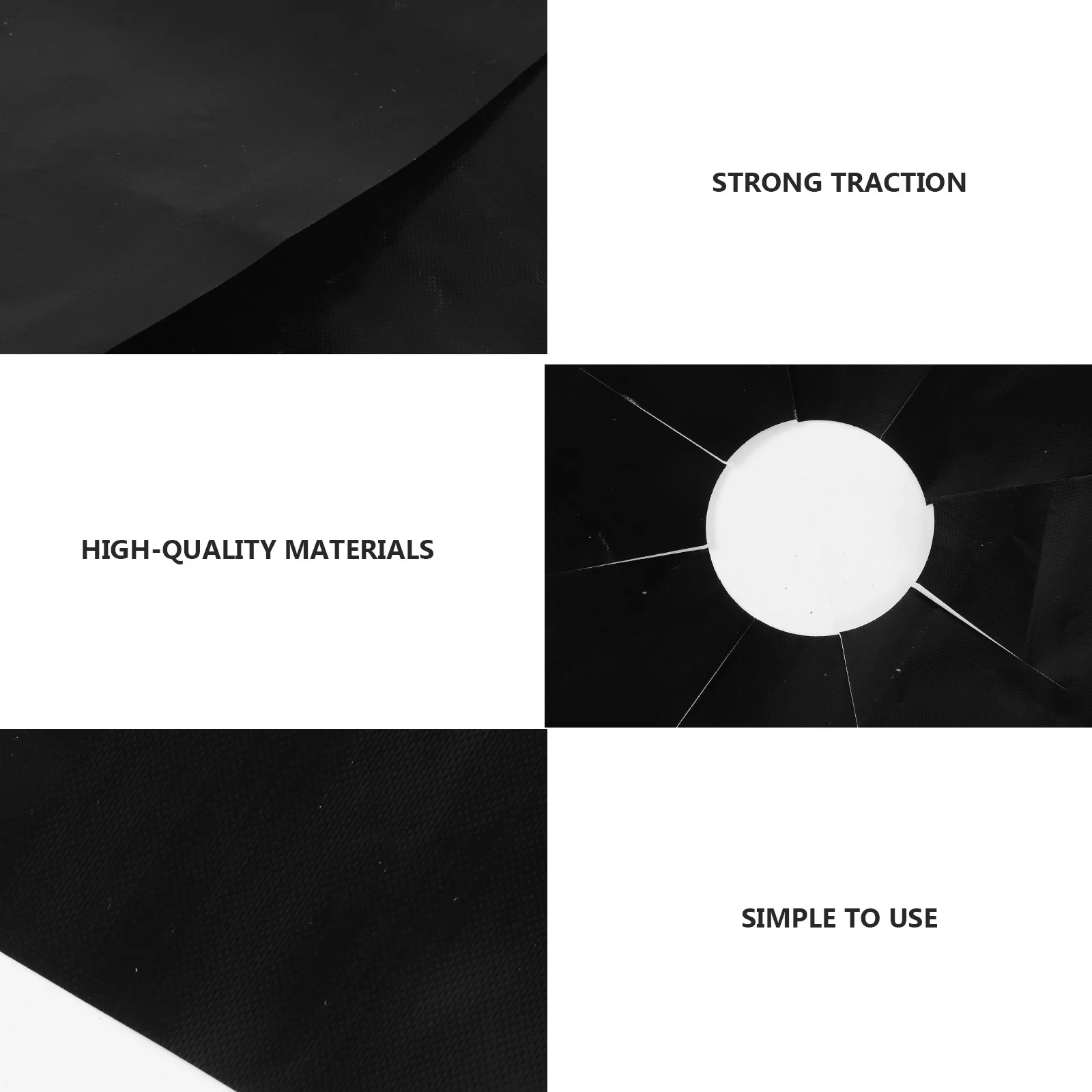 

Non-Stick Oven Liner Gas Hob Protector Sheets Black Precut Center Hole Reusable Easy Clean for All Hobs Ovens Gas Hob Liner