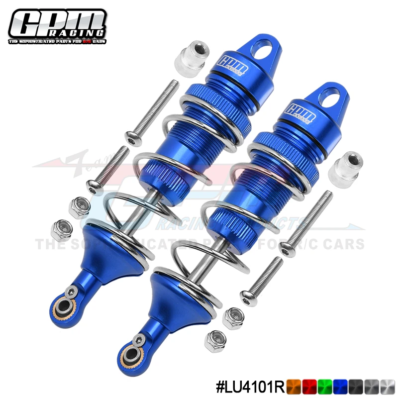 GPM Alu Rear Thickened Spring Dampers For LOSI 1/10 Lasernut Tenacity Ultra 4