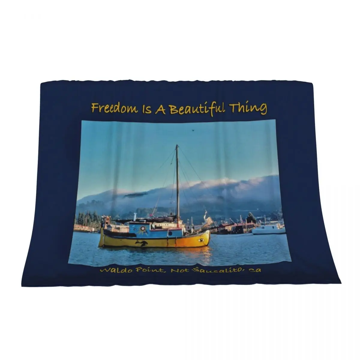 

Freedom Is Beautiful Thing Throw Blanket decorative cosplay anime warm for winter Blankets