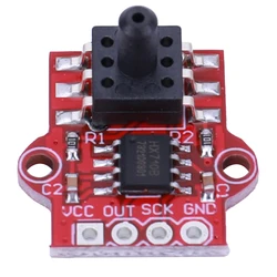 DC 3.3/5V 0-40KPa cyfrowy moduł czujnik ciśnienia powietrza barometrycznego podłącz 2.5mm miękka rurka modułu poziomu cieczy dla Arduino